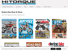 Tablet Screenshot of hi-torque.com